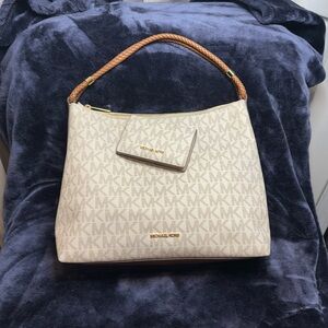 Michael Kors bag with matching wallet